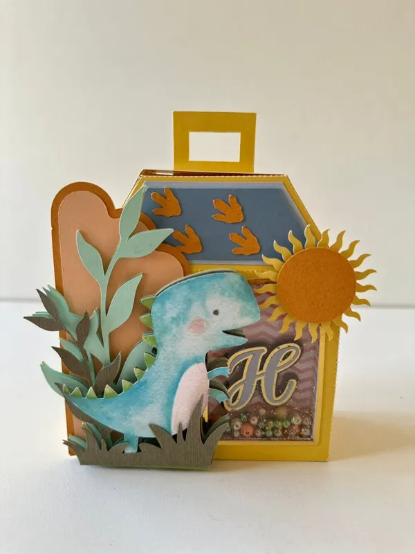 Kit Excellence Dino Baby Personalizado 28 Peças | Papelaria Artesanal Premium, foto 5 de 5