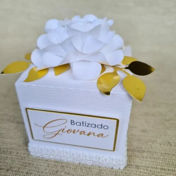 10 Caixas Cubo Tema Batizado (fazemos Outros Temas), foto 4 de 5