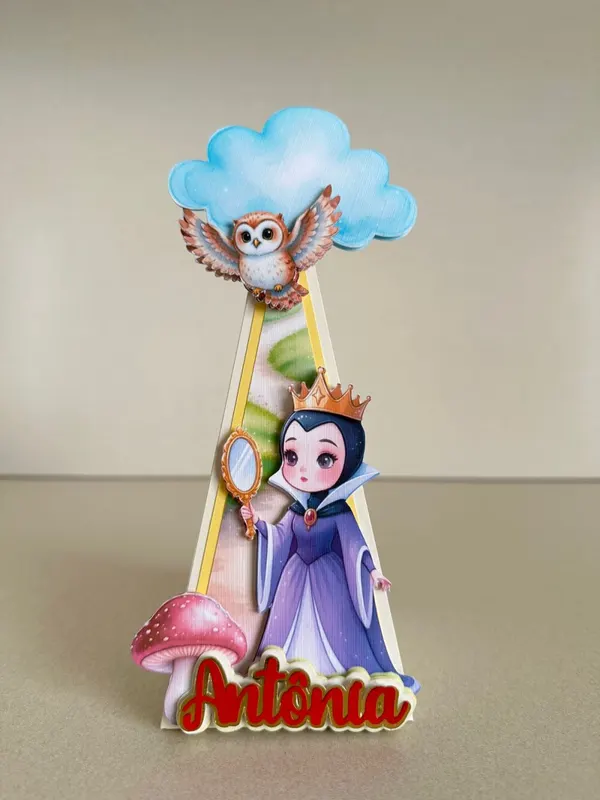 Kit Festa Branca de Neve Luxo 12 Peças | Caixas Personalizadas para Festa Infantil, foto 3 de 6