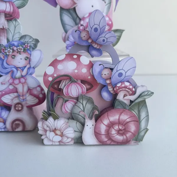 kit de caixas personalizadas premium com cenarios jardim 12 peças, foto 4 de 6