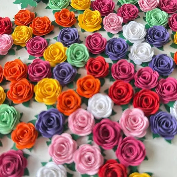 60 Mini Flor de Papel, foto 4 de 5