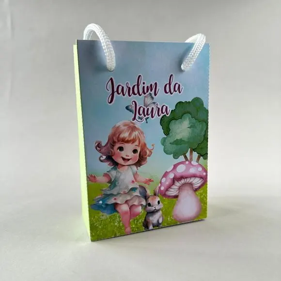 10 Sacolinhas de Papel Pequena / Festa Jardim, foto 5 de 5