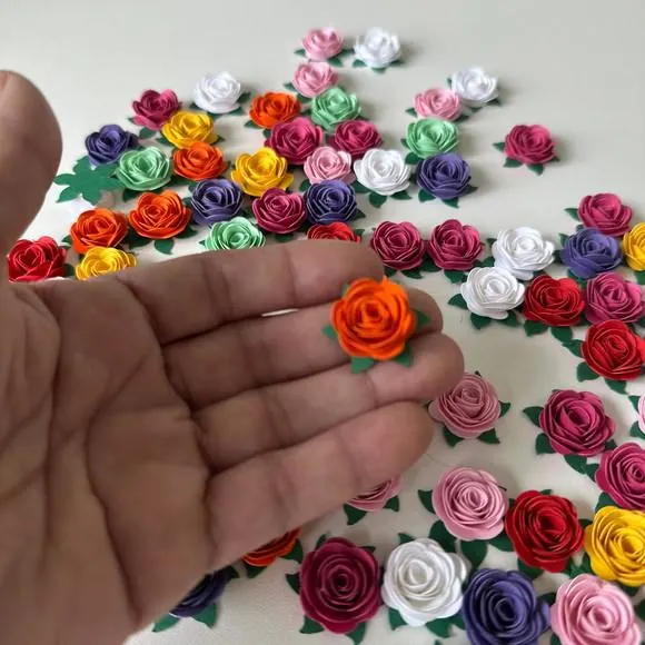 60 Mini Flor de Papel, foto 5 de 5