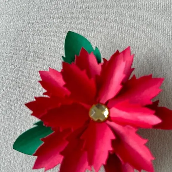10 Flores de Natal com 8 cm, foto 2 de 5