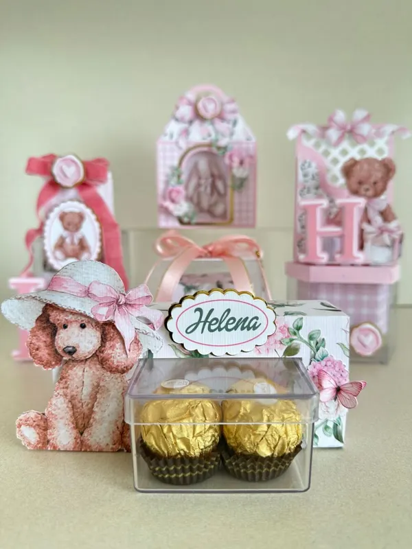Kit elegance Chá de Bebê Personalizado 20 Peças | Papelaria Personalizada Premium, foto 3 de 6